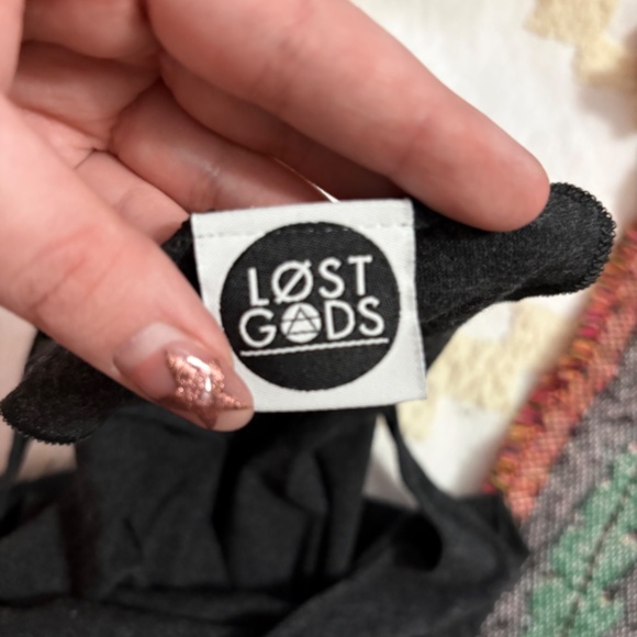 ☠️ Lost Gods America Flag Skull Tank | Size M - Picture 2 of 3